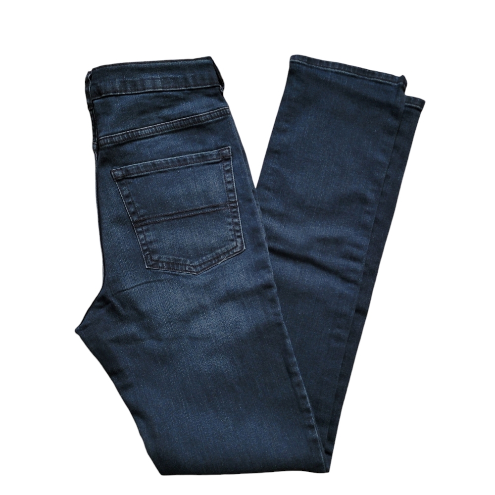 NWT The Children's Place Skinny Jeans Boys Size 16 Blue Denim Stretch